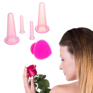Cupping Therapy Set for Face - 5 pieces